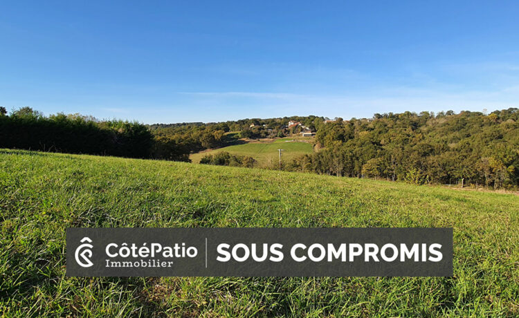 Terrain Hagetmau 1383 m2 1